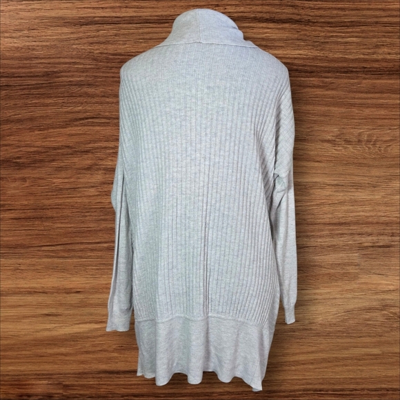 RW&CO. Light Grey Women's Open Cardigan Size Small - Picture 3 of 5